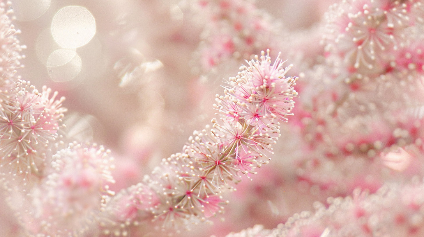 Stunning 4K Pictures of Cute Pink Christmas Trees