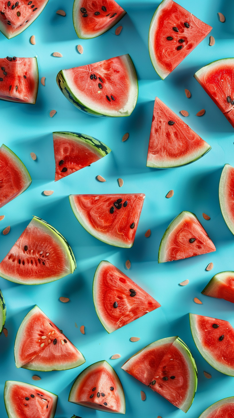 Download Free Cute Watermelon Mobile Background for Phones