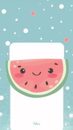 Watermelon-Themed HD Wallpapers for iPhone and Android