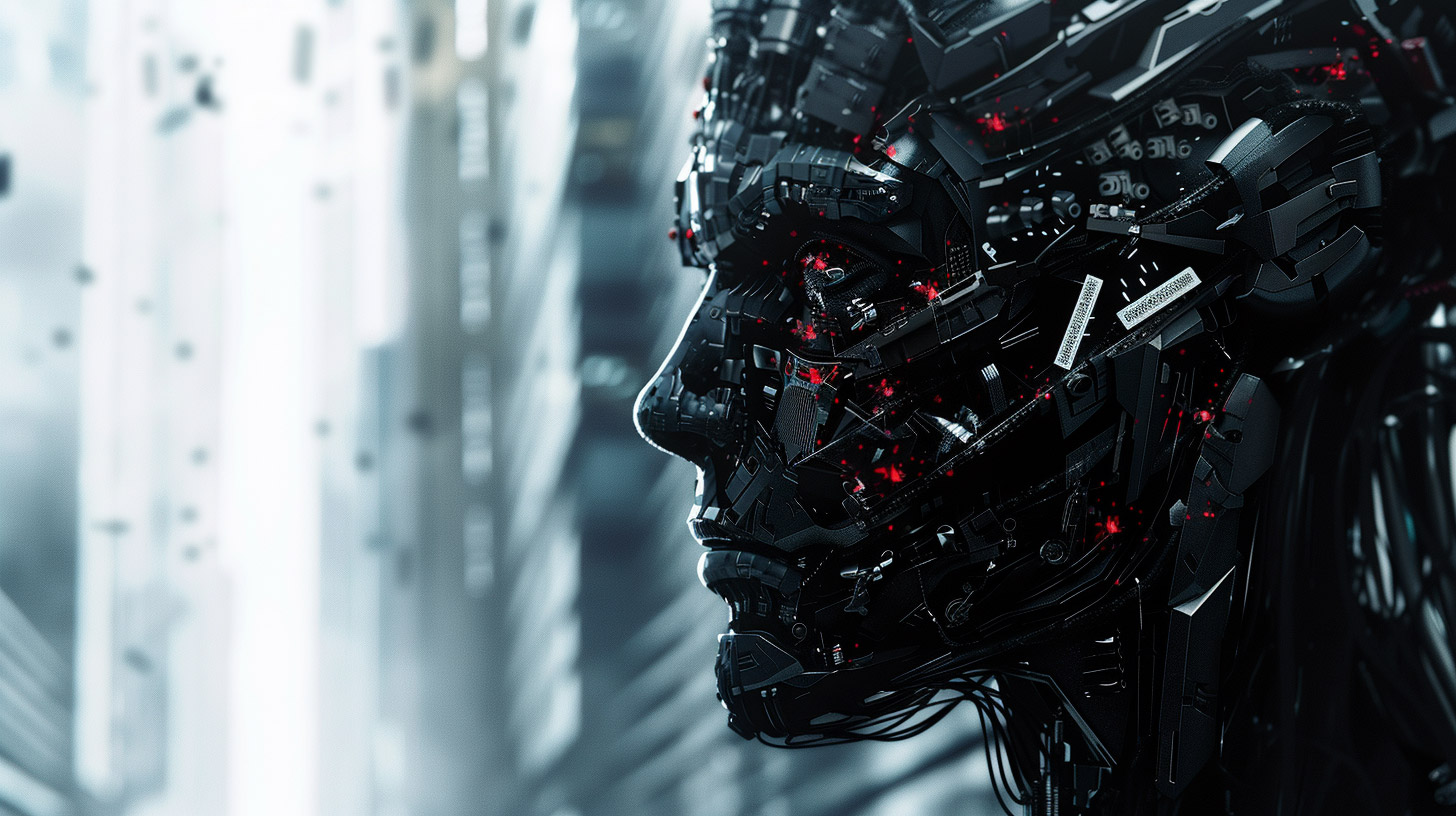 Cyborg 4K Wallpaper: High-Quality Desktop Backgrounds