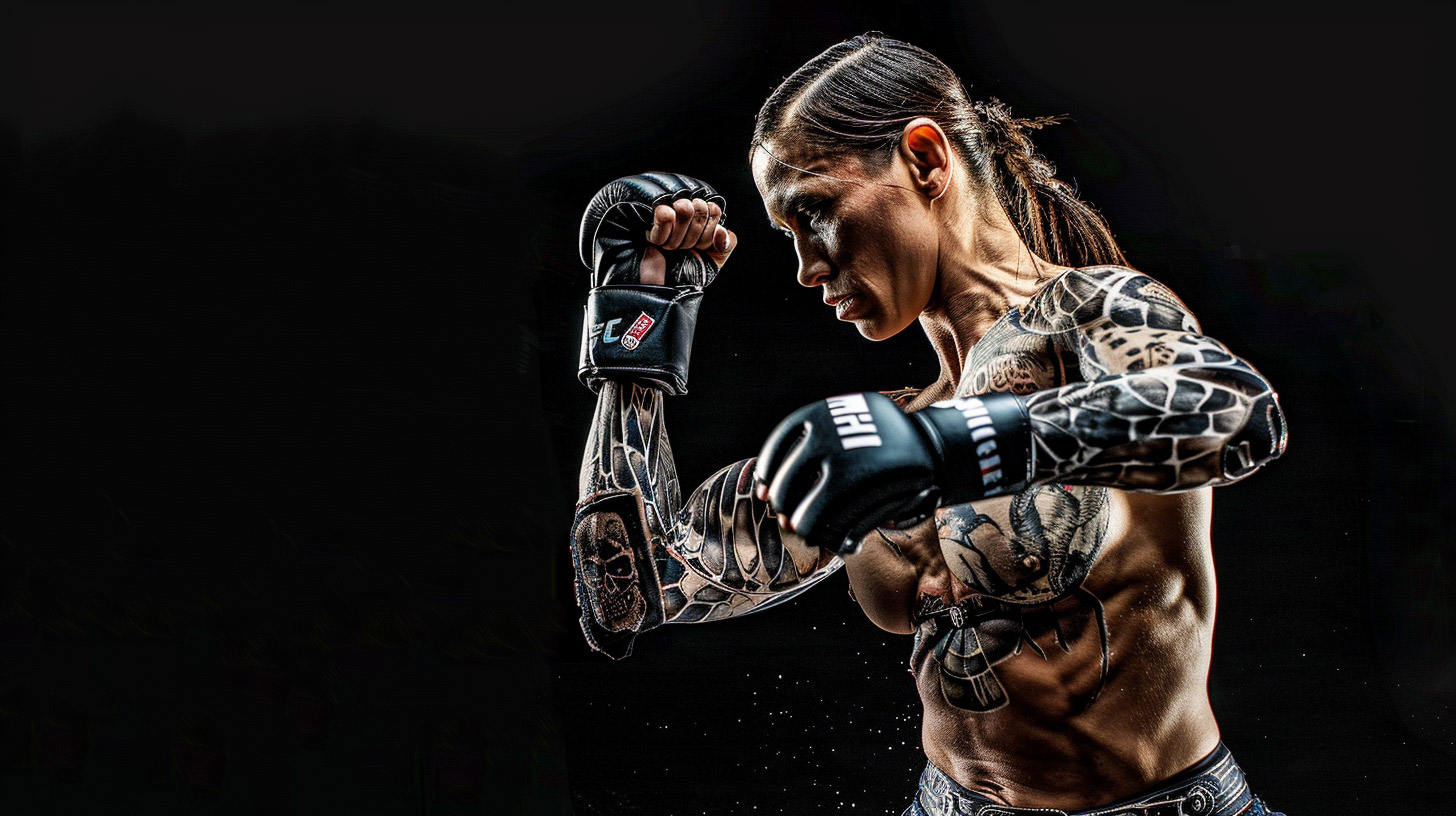 High-Definition Wallpapers Featuring Cyborg Female Fighters