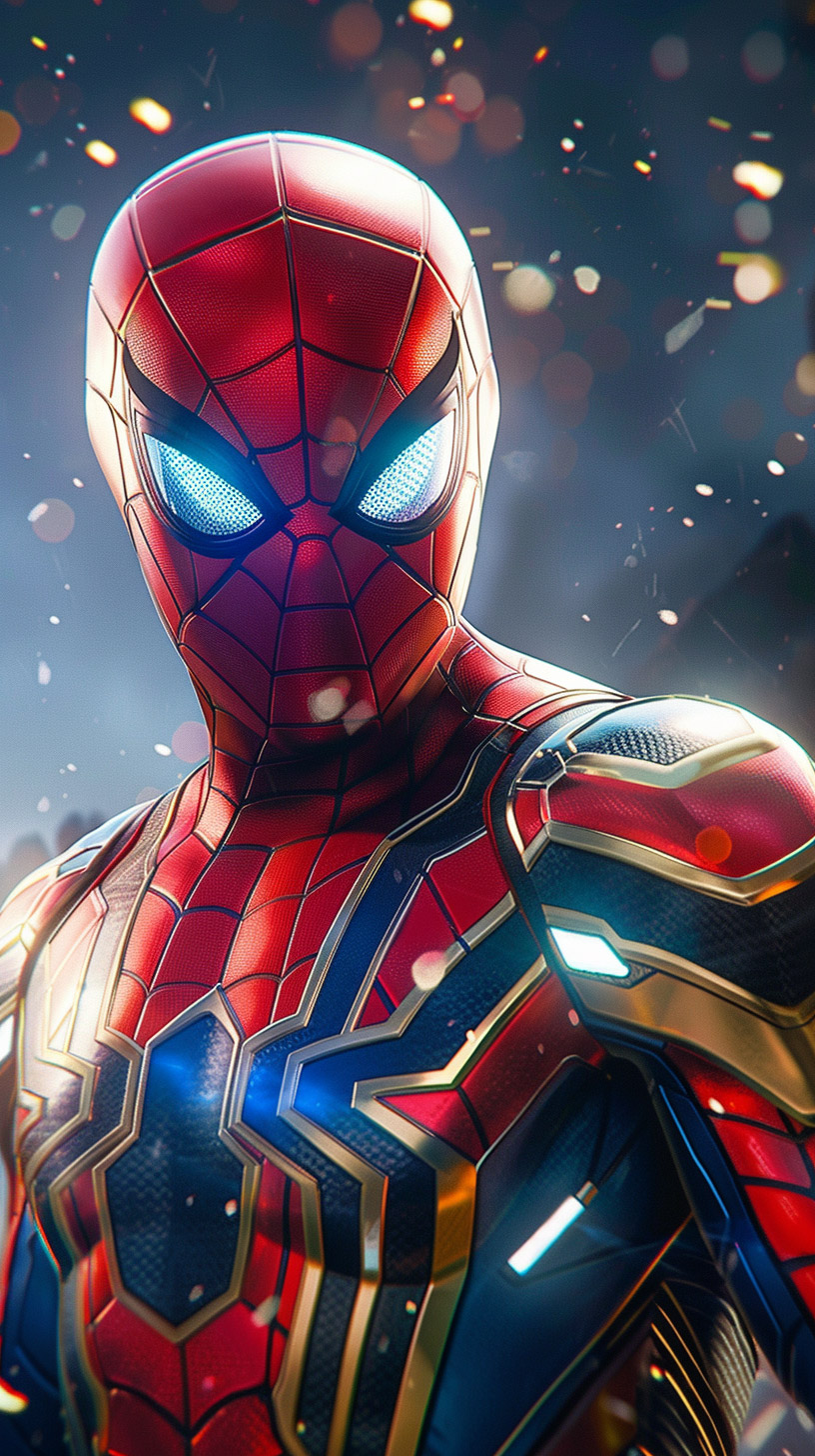 Cyborg Spider-Man 9:16 Picture Perfect for iPhone