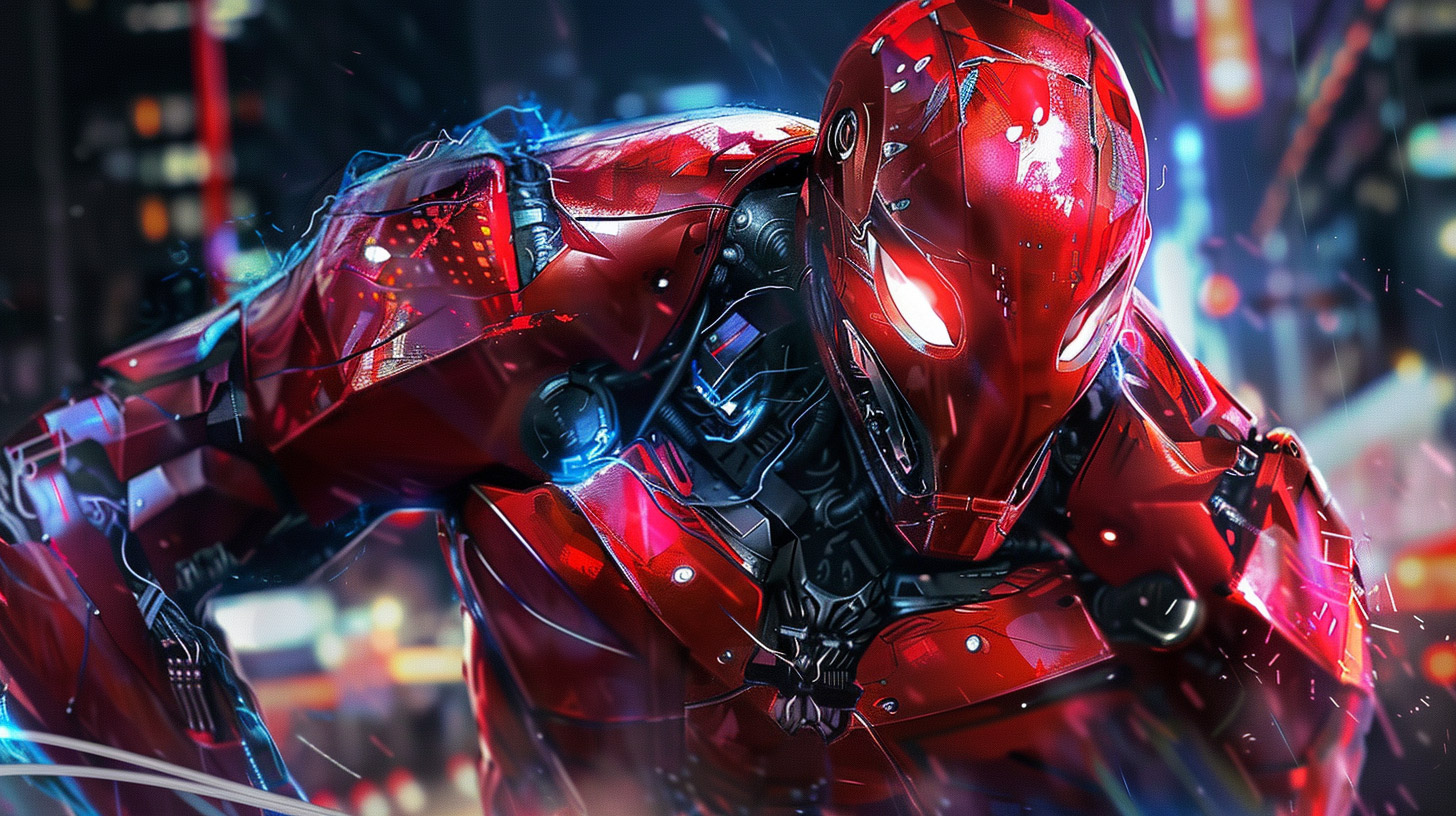 Free PC Wallpapers: Cyborg Spider Man Images