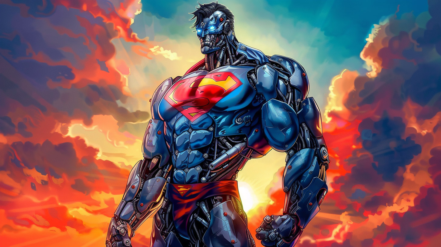 High-Resolution Cyborg Superman HD Wallpaper Collection