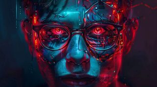 Digital Backgrounds: Stunning Cyborg Themes in 4k