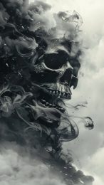 Epic Dark Skull Mobile Pictures for Android and iPhone