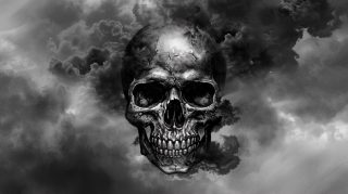 Ultra HD Dark Skull Wallpaper: Free and Downloadable