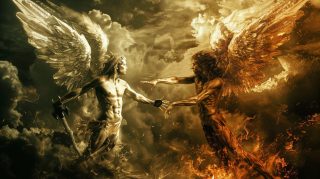 Demon and Angel Wallpaper: Free HD Download Options