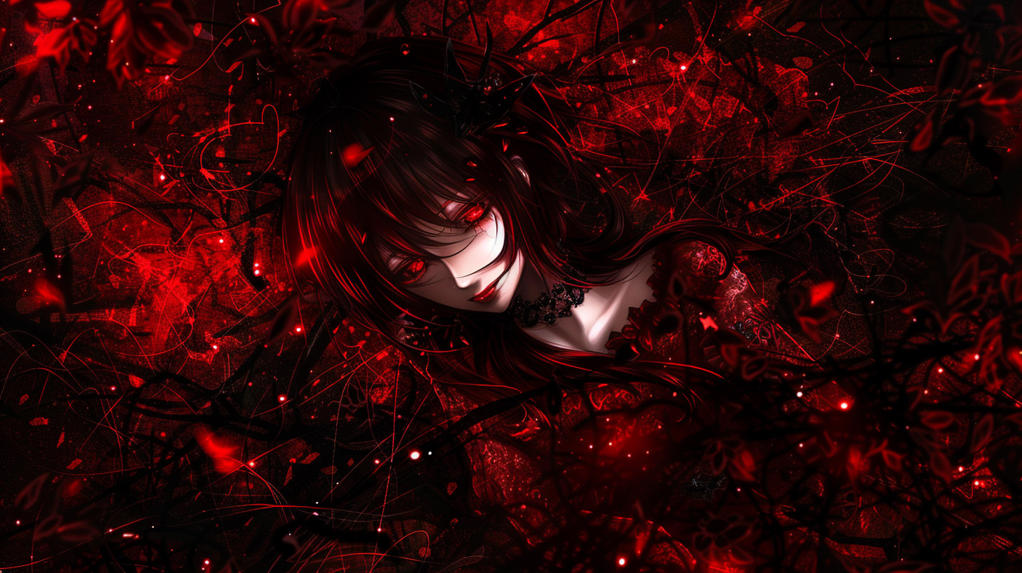 Free AI Wallpaper: Stunning Demonic Anime for Desktop