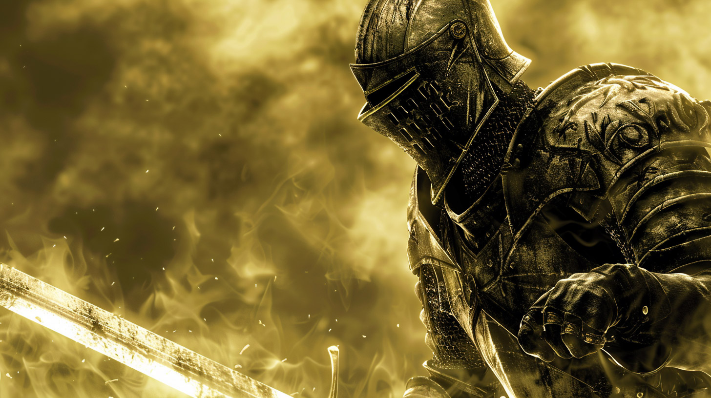 Vivid Demon's Souls HD Wallpaper for Gaming Enthusiasts