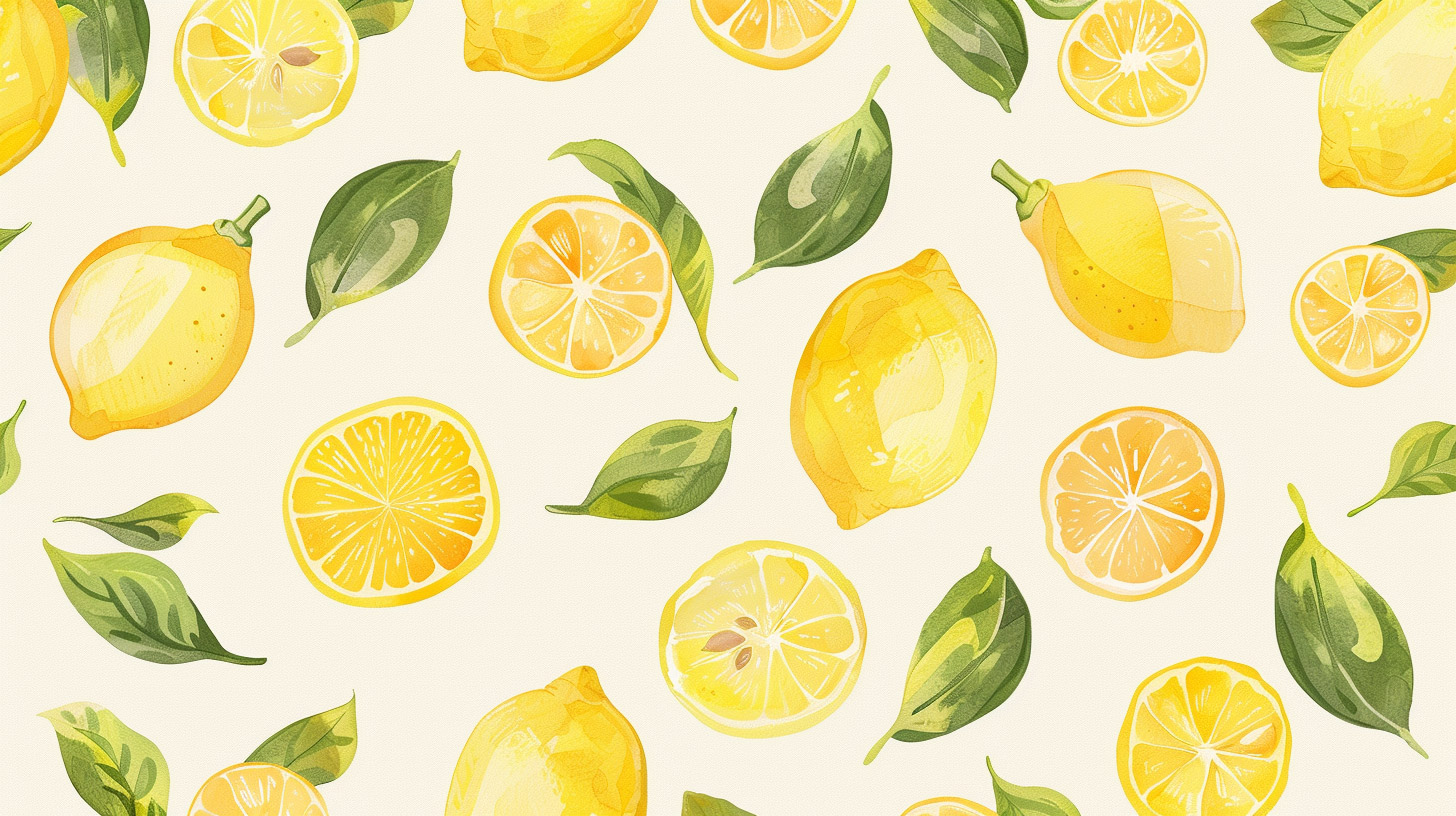 Cheerful HD Wallpaper of Bright Lemons for PCs