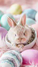 Adorable Easter Bunny Images for Android Phones