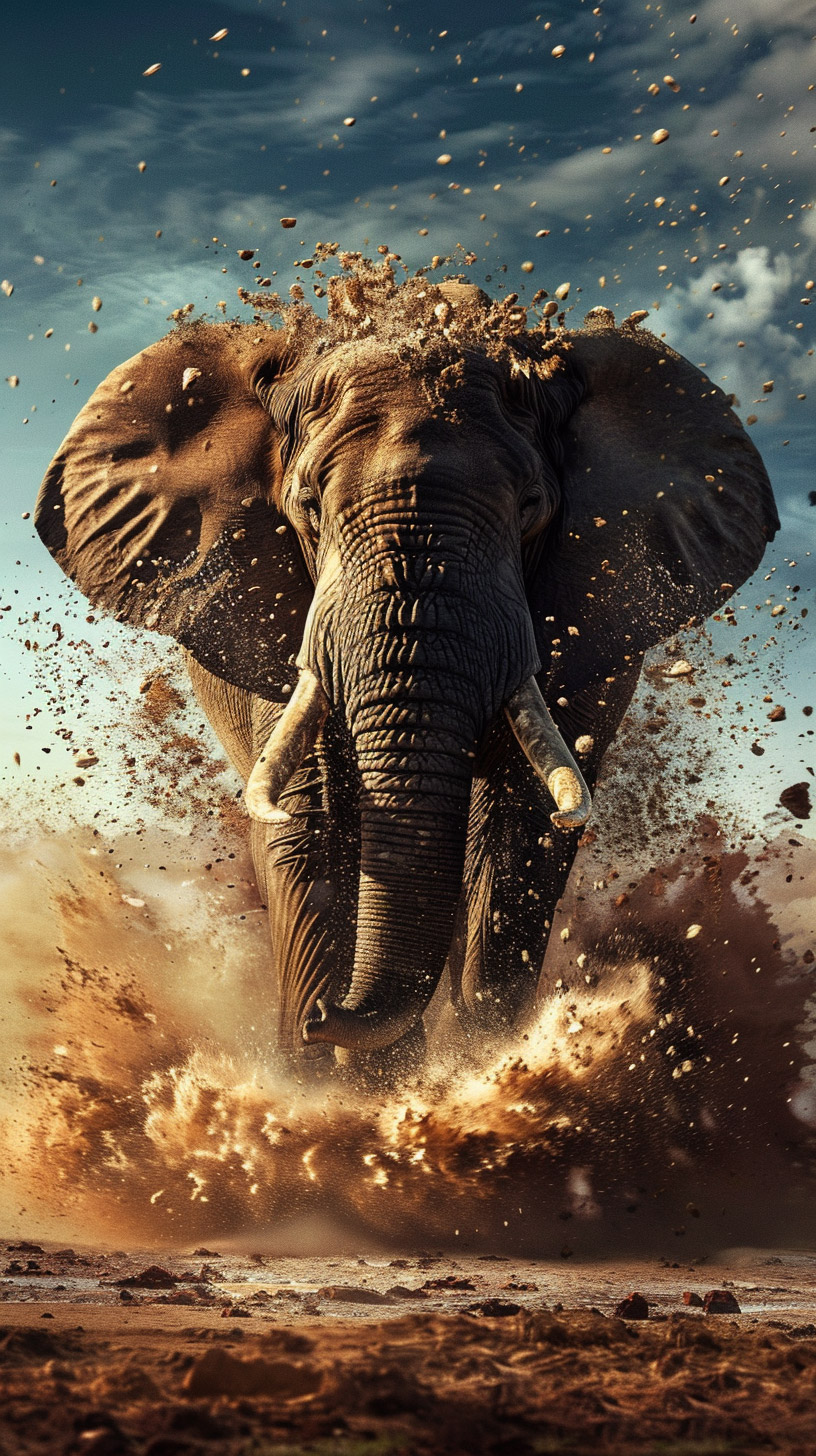 Incredible Elephant Backgrounds for iPhone and Android Phones