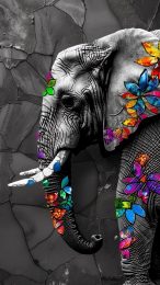 Stunning Elephant Digital Backgrounds for Android Phones