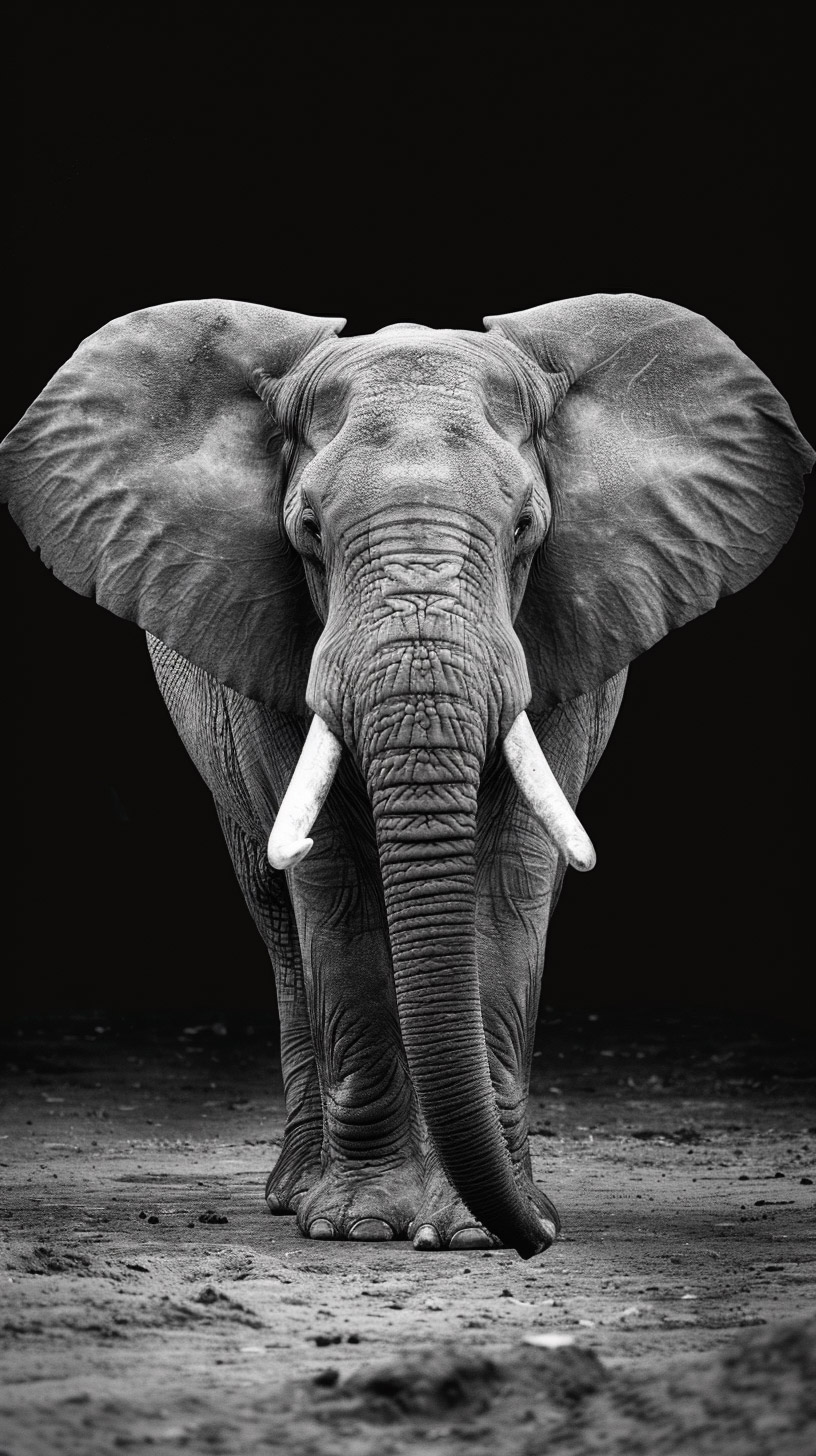 Beautiful Elephant Photos as Stunning Mobile Backgrounds