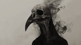 Evil Crow Skull Design: HD Digital Background Pictures