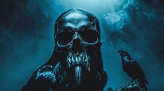 Photos of Evil Crow Skull for High-Quality Wallpaper