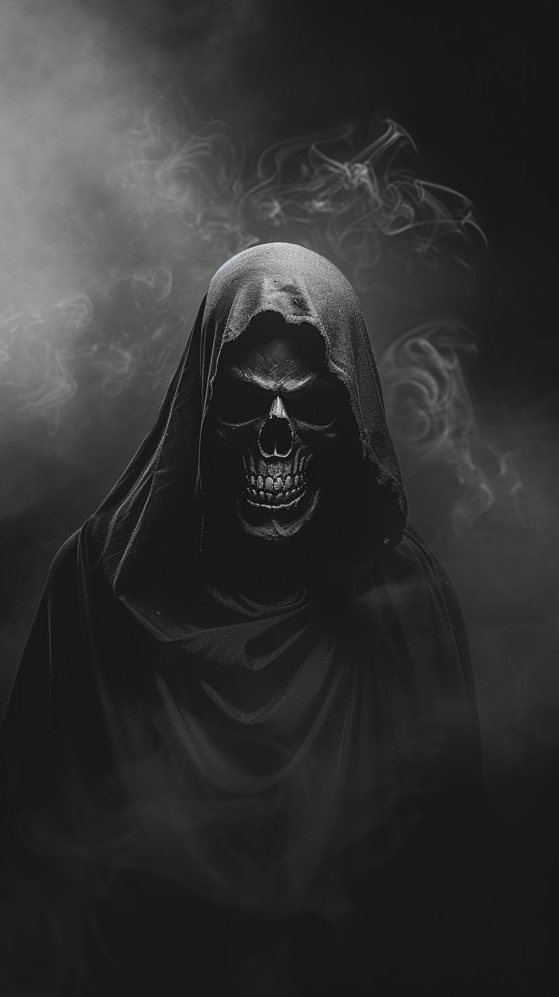 Dark Evil Skull Picture for Your Mobile Device