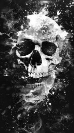 Unique Skull Images for Android and iPhone Screens