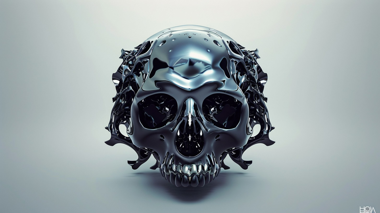 Evil Skull Wallpaper in Ultra HD for Desktop