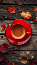 Beautiful Fall Coffee Mobile Wallpaper Collection