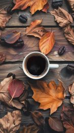 Downloadable Fall Coffee Pictures for Mobile Use