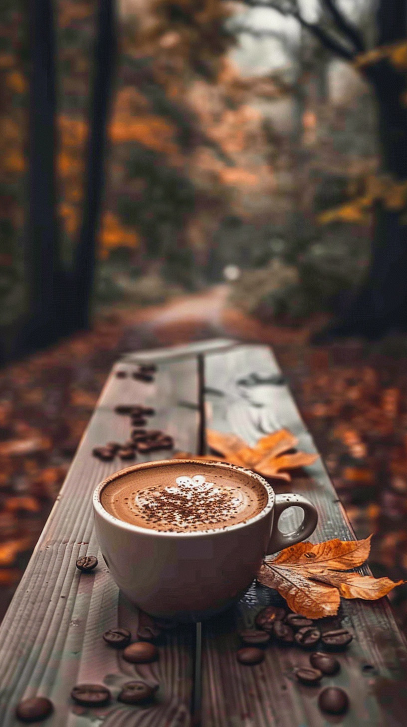 Stunning Fall Coffee Pictures for Mobile Devices