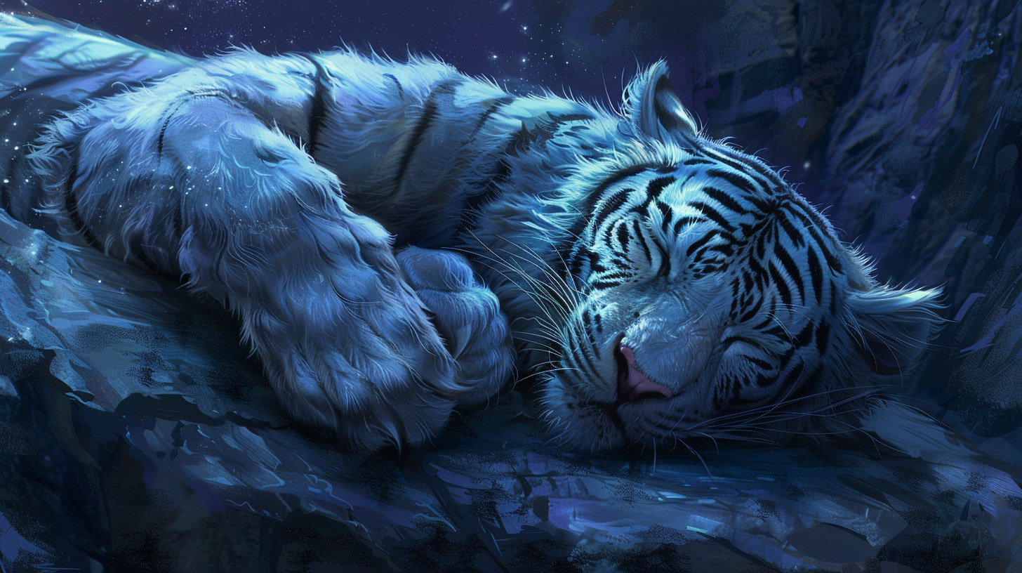 Fantasy White Tiger Wallpaper for Stunning HD Background