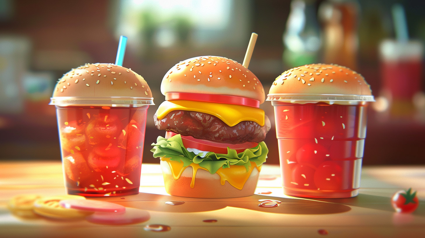 Free High-Definition Pictures of Fast Food for Desktops