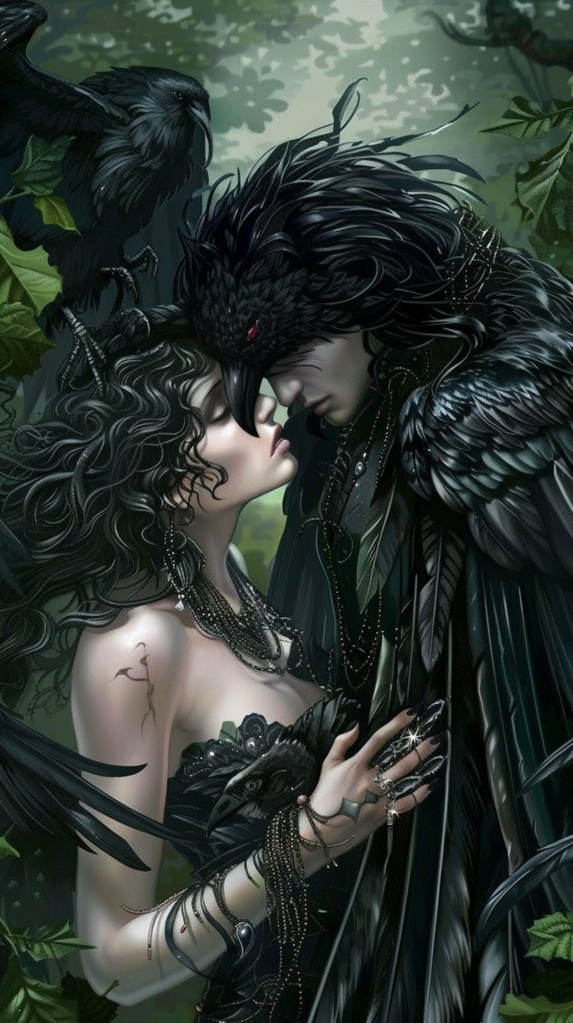 Free Mobile Wallpaper: Angel and Demon Love Images