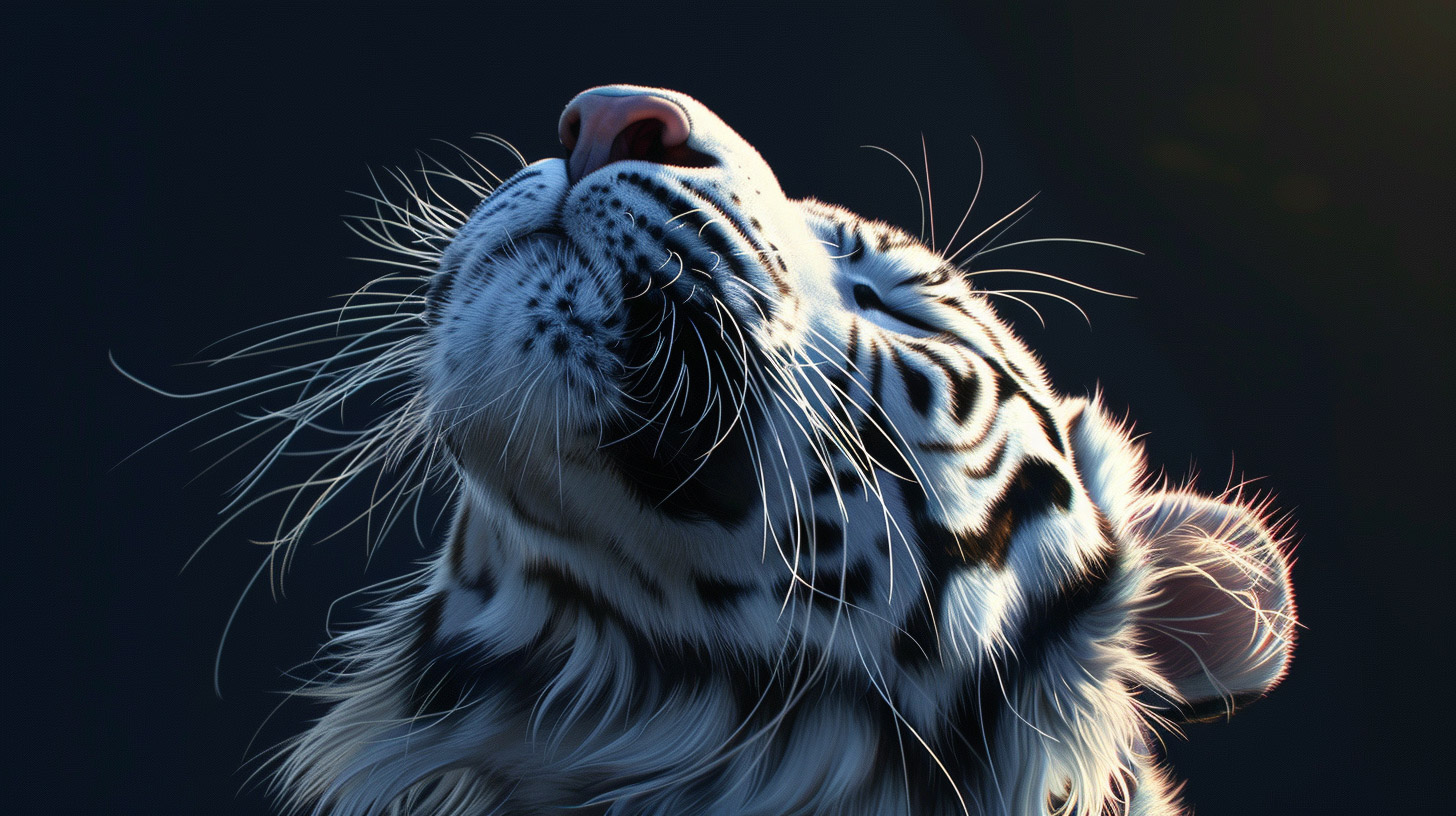 Ultra HD White Tiger Wallpaper for Desktop Backgrounds