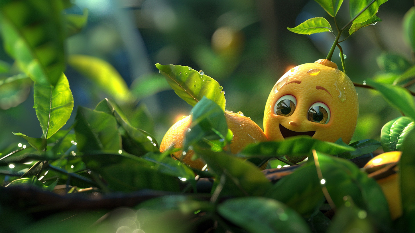 Ultra HD Lemon Wallpaper for Desktop in 16:9 Format