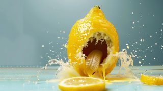 Funny Lemon Digital Background: Free HD Wallpaper Collection