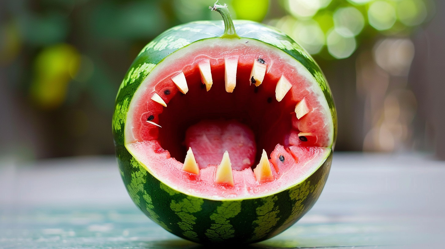 Bright and Funny Watermelon Pictures for Free Download