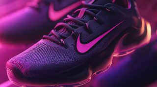 Futuristic Nike AI Wallpaper for Desktop Background