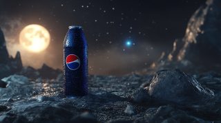 Futuristic Pepsi Advertising in 8K: Download Free Images