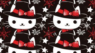 Goth Hello Kitty Aesthetic HD Wallpaper for Desktop