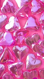 Stylish Hot Pink Love Backgrounds for Mobile Devices