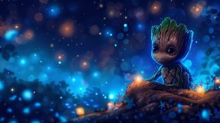 Free 4K I Am Groot AI Wallpaper Downloads