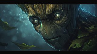 Vibrant I Am Groot 4K Images for Your Desktop