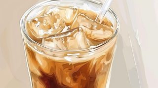 Stunning 4K Iced Coffee Aesthetic HD Wallpaper