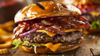 Juicy Burger HD Wallpaper: Download Free Pictures Now