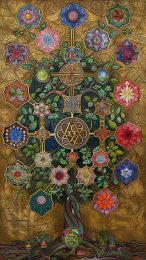 Kabbalah Tree of Life HD Mobile Wallpaper for iPhone