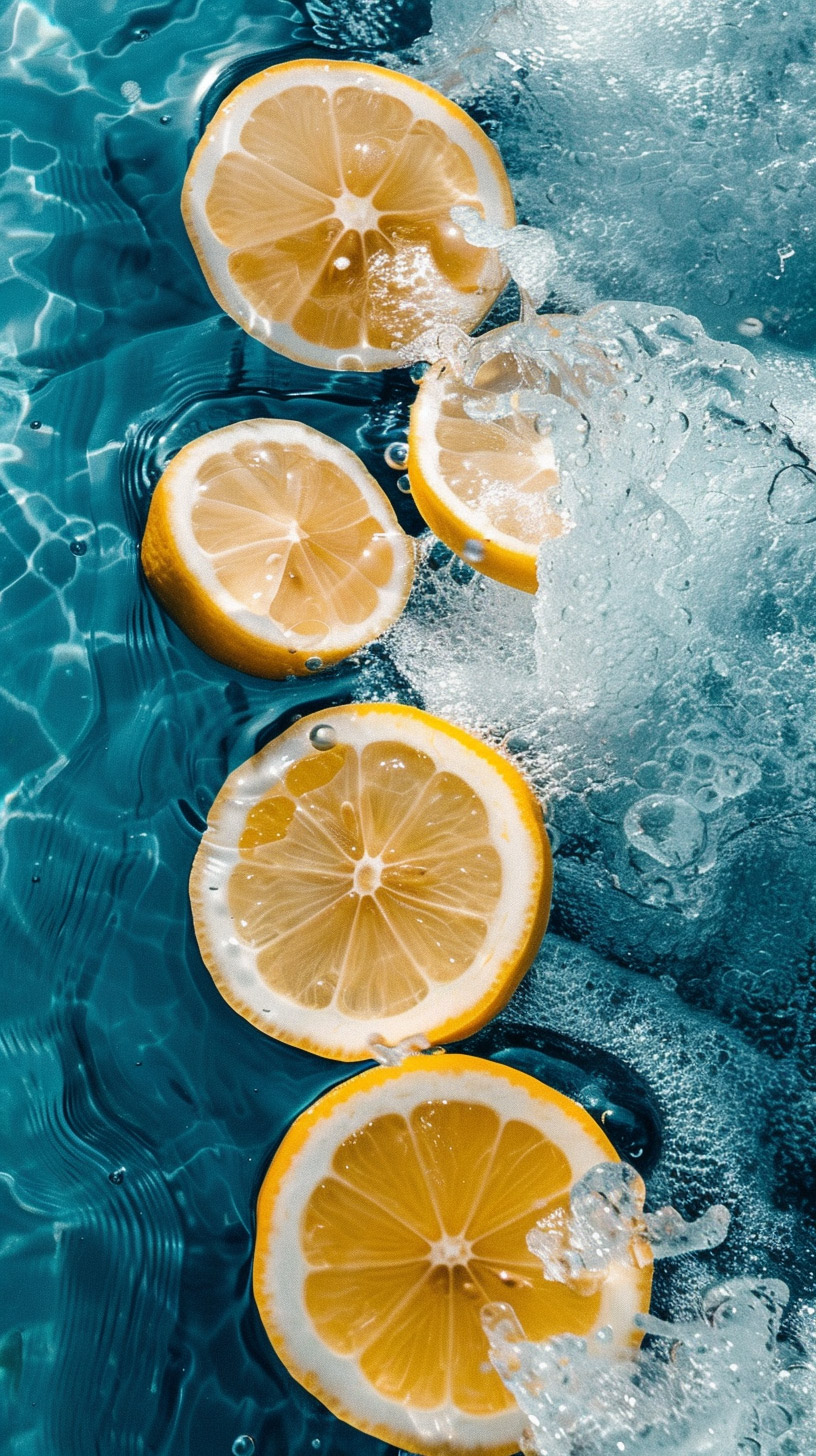 Crisp Lemon Backgrounds for Stylish Android and iPhone