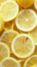 Lemon Slice HD Mobile Wallpaper for iPhone