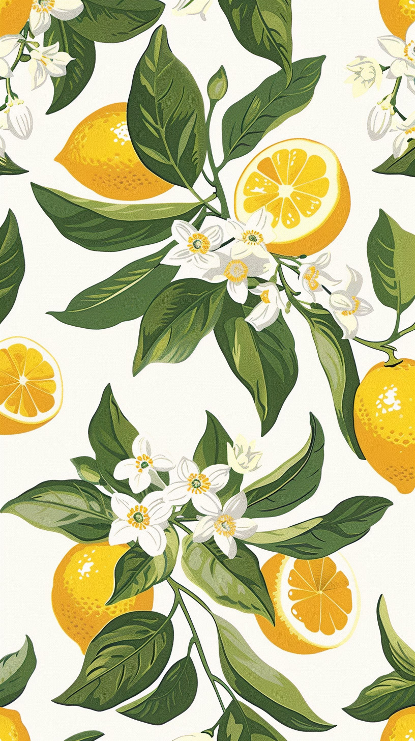 fresh lemon tree pictures to enhance your phone's screen