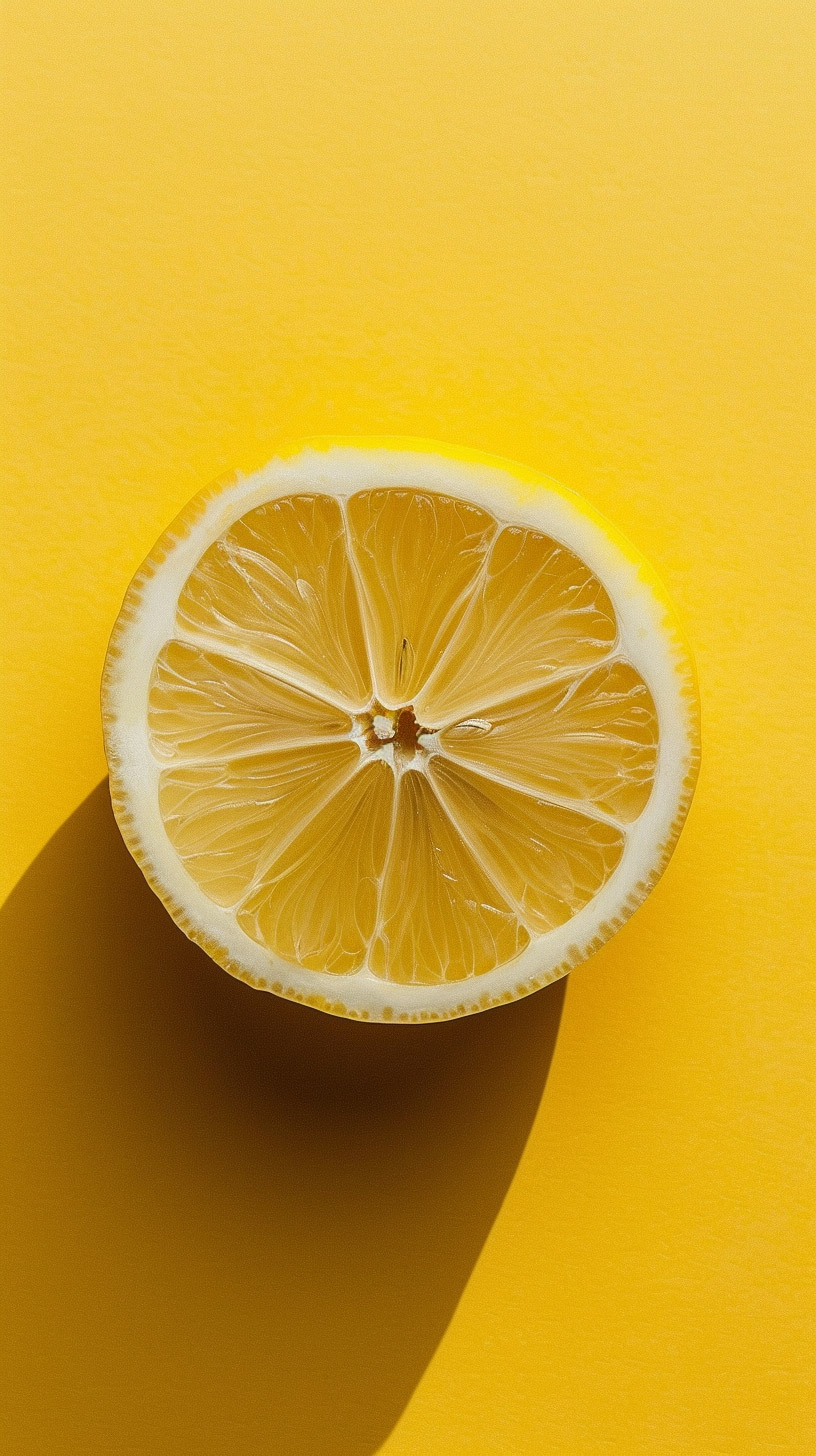 HD Lemon Yellow iPhone Wallpaper for Stunning Visuals