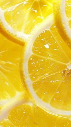 Lemon Yellow HD Image Perfect for Mobile Screens