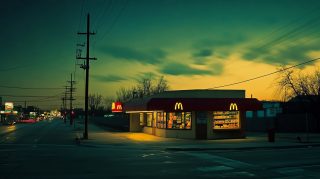 Modern Ad Ideas for McDonald's Using AI Technology