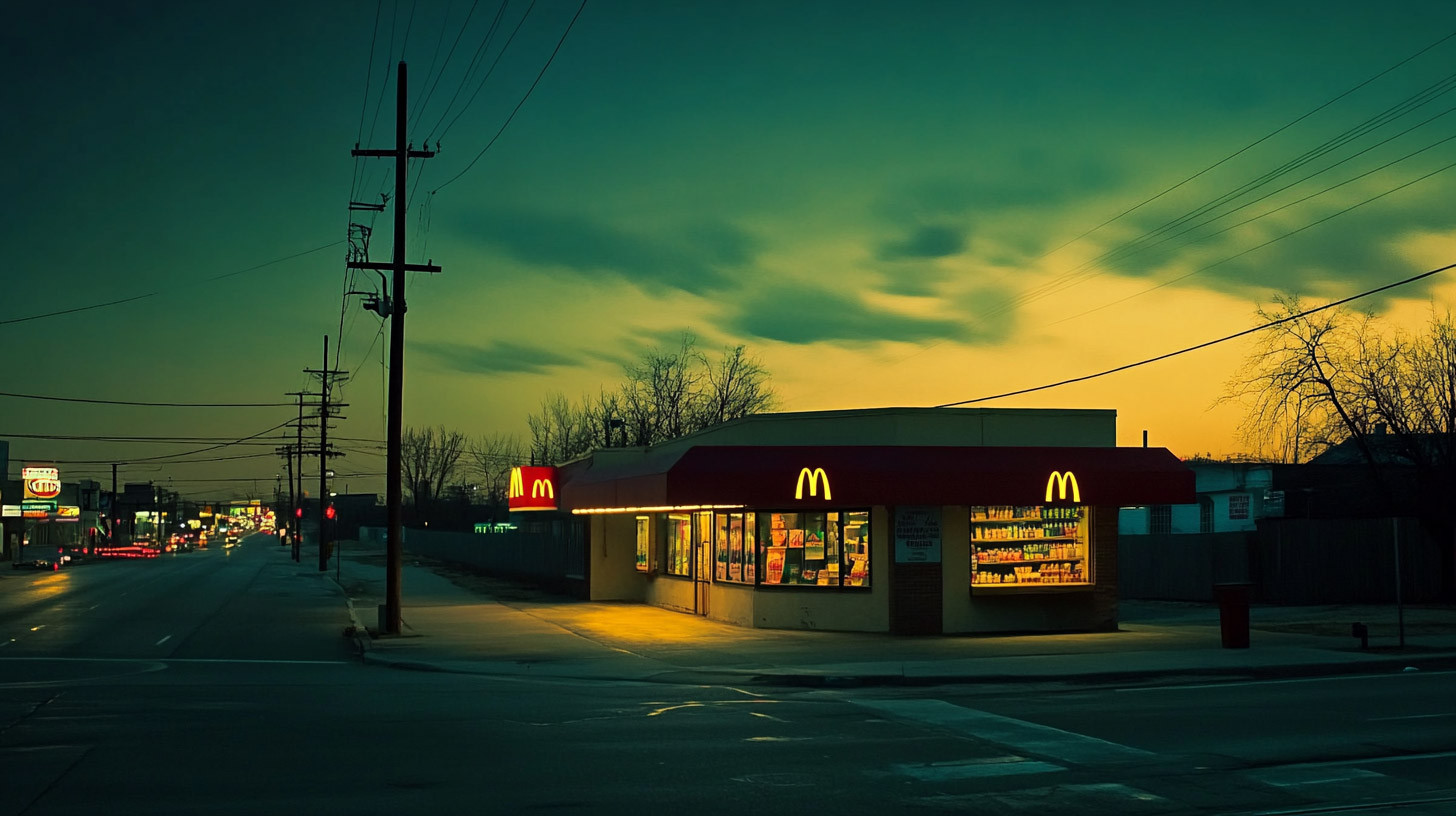 Modern Ad Ideas for McDonald's Using AI Technology